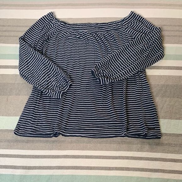 Hollister off shoulder blouse sz xs - Picture 3 of 5